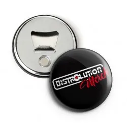 Bottle opener with magnet back